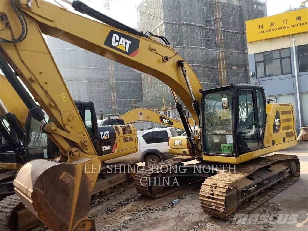 CAT 323-07 Pásová rýpadla
