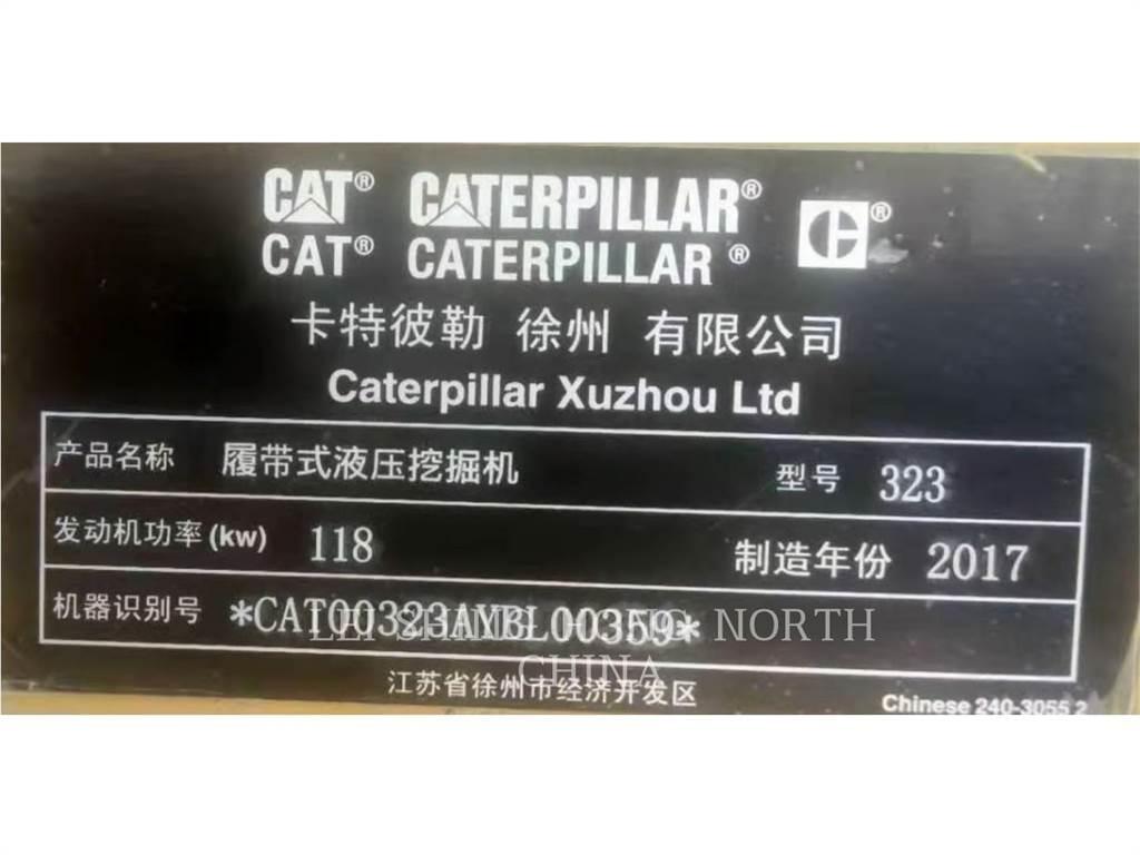 CAT 323-07 Pásová rýpadla