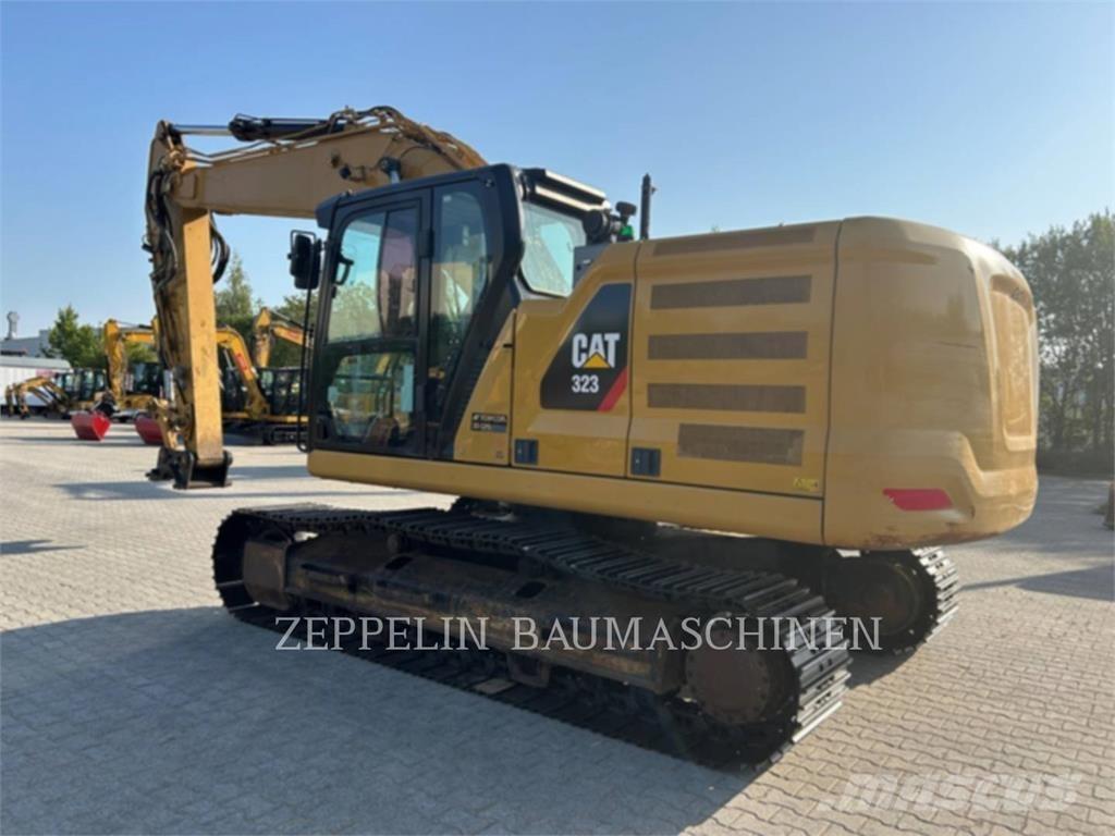 CAT 323-07B Pásová rýpadla