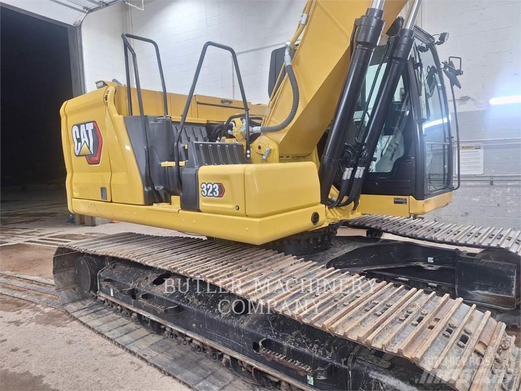 CAT 323-07D Pásová rýpadla