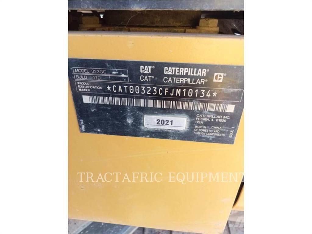 CAT 323-07GC Pásová rýpadla