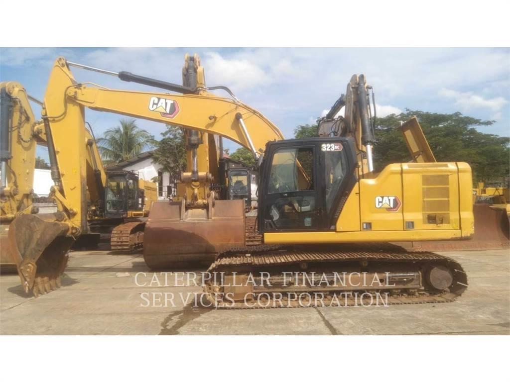 CAT 323-07GC Pásová rýpadla