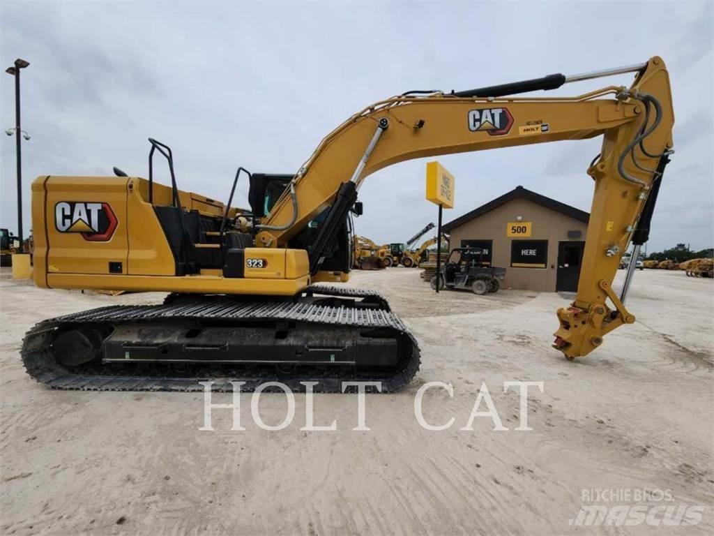 CAT 323 TC Pásová rýpadla