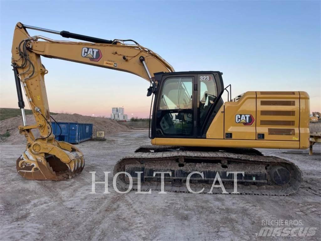 CAT 323 TC Pásová rýpadla