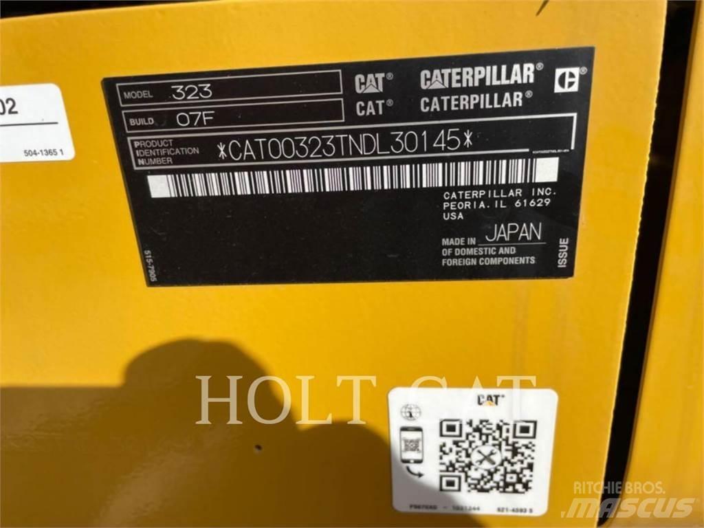 CAT 323 TC Pásová rýpadla