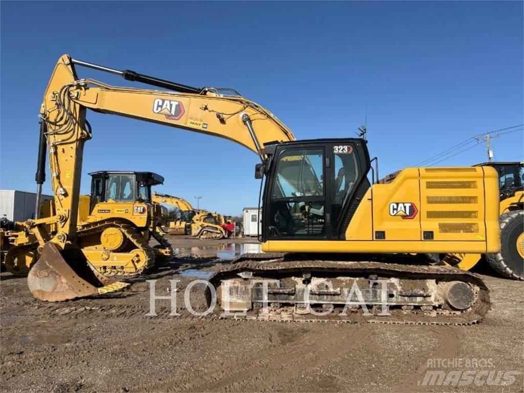 CAT 323 TC Pásová rýpadla