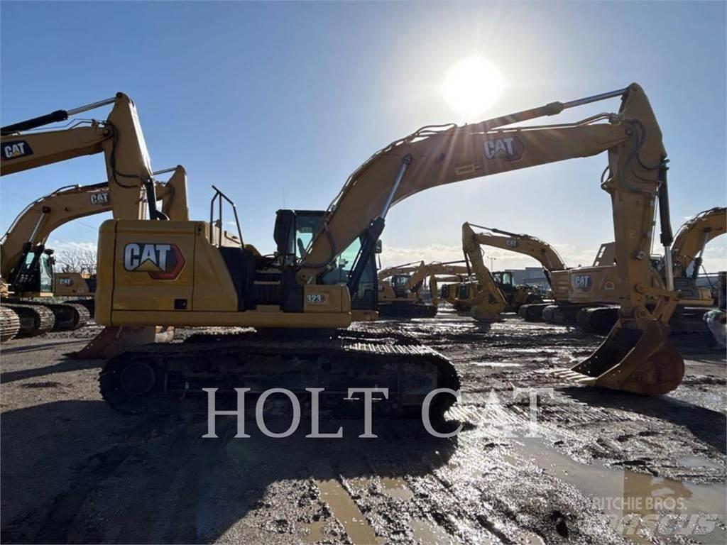 CAT 323 TC Pásová rýpadla