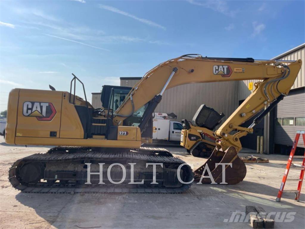 CAT 323 TC Pásová rýpadla