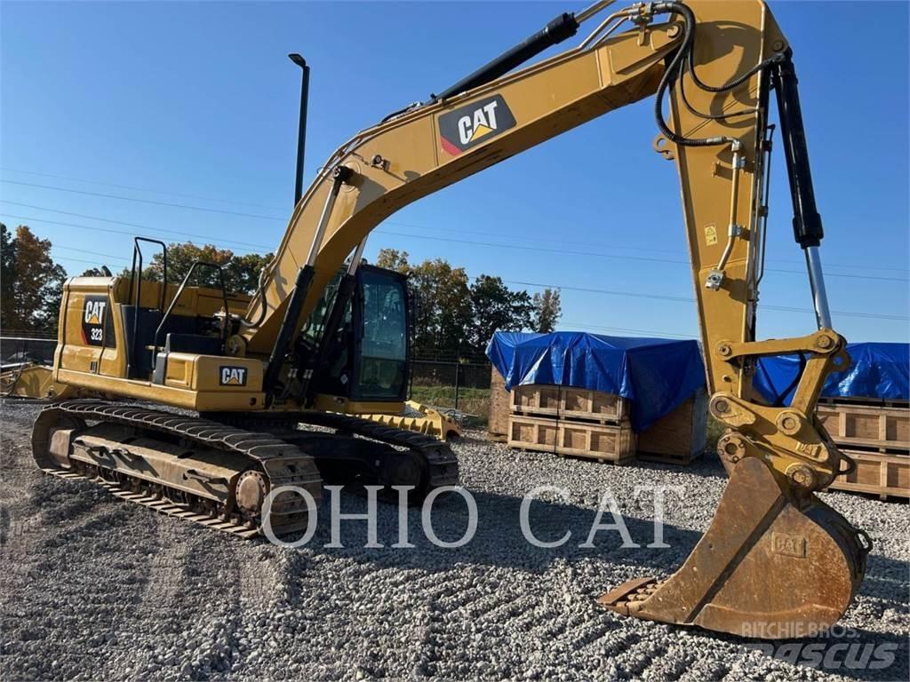 CAT 323 TCS Pásová rýpadla