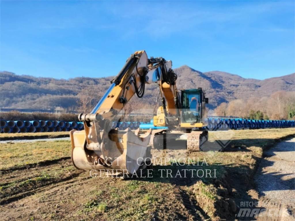 CAT 323D Pásová rýpadla