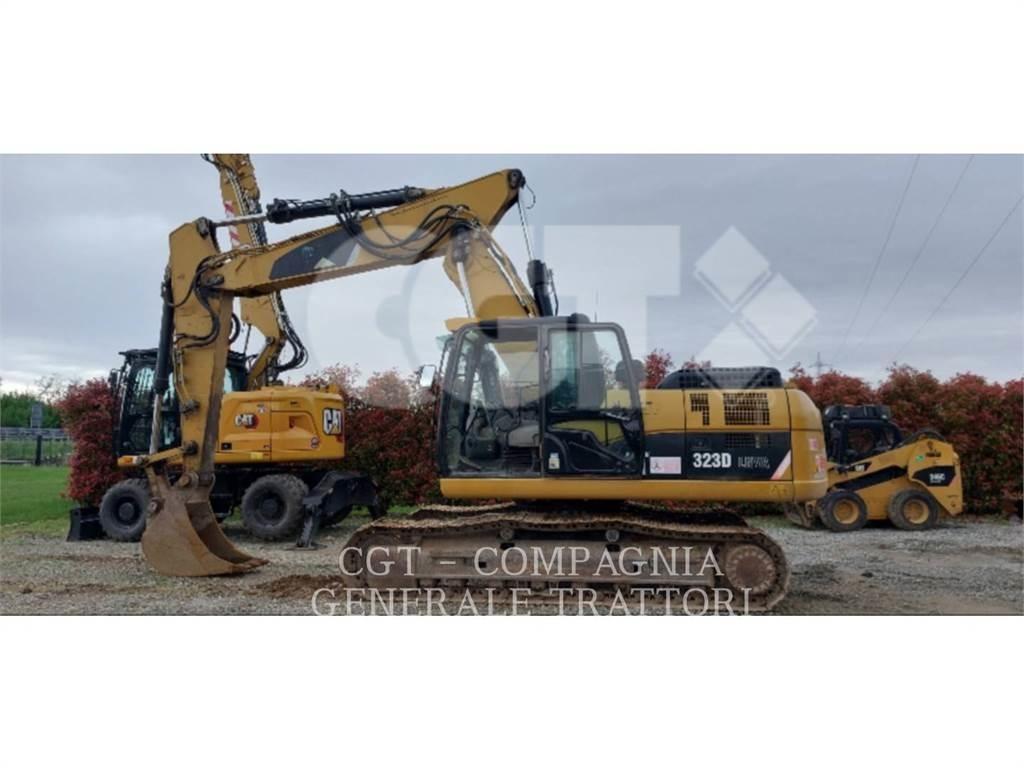 CAT 323D Pásová rýpadla