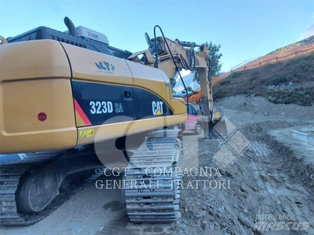 CAT 323DSA Pásová rýpadla