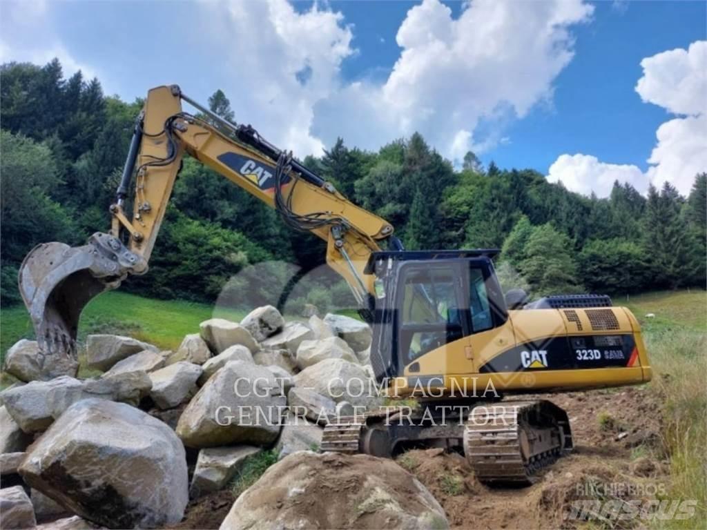 CAT 323DSA Pásová rýpadla