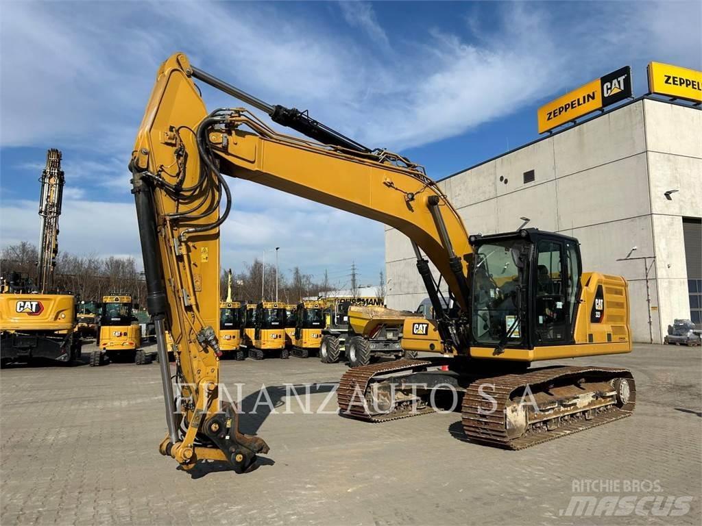CAT 323E Pásová rýpadla