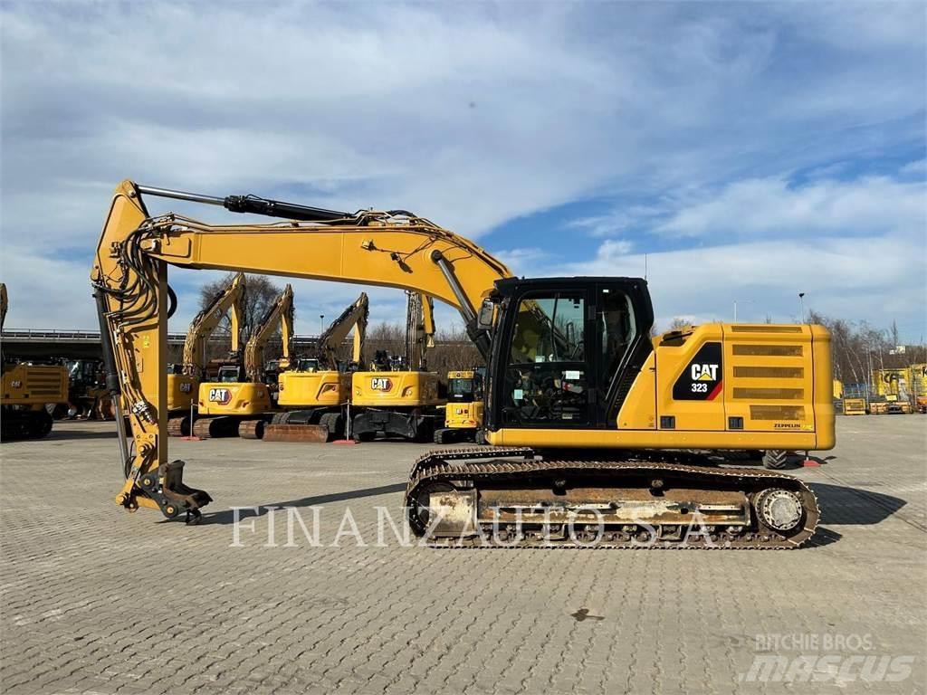 CAT 323E Pásová rýpadla