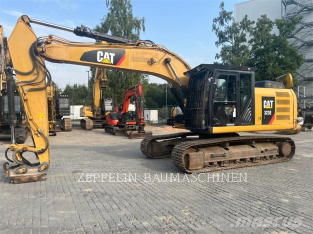 CAT 323EL Pásová rýpadla