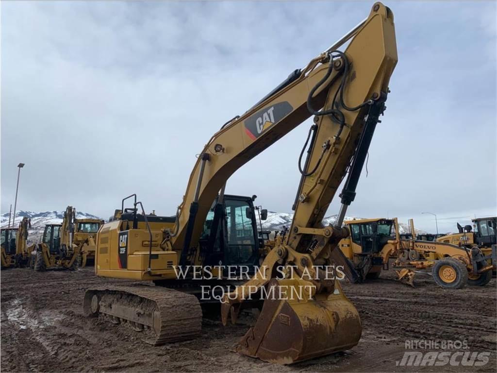 CAT 323F Pásová rýpadla