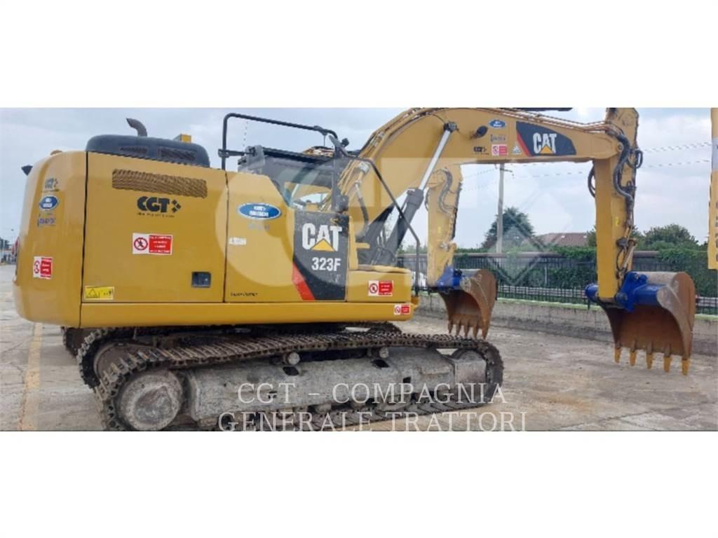 CAT 323F Pásová rýpadla