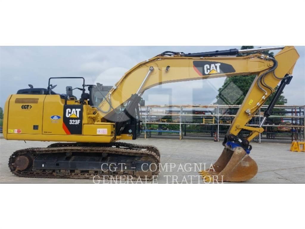 CAT 323F Pásová rýpadla