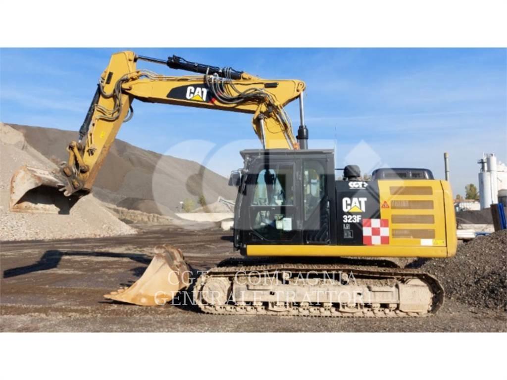 CAT 323F Pásová rýpadla