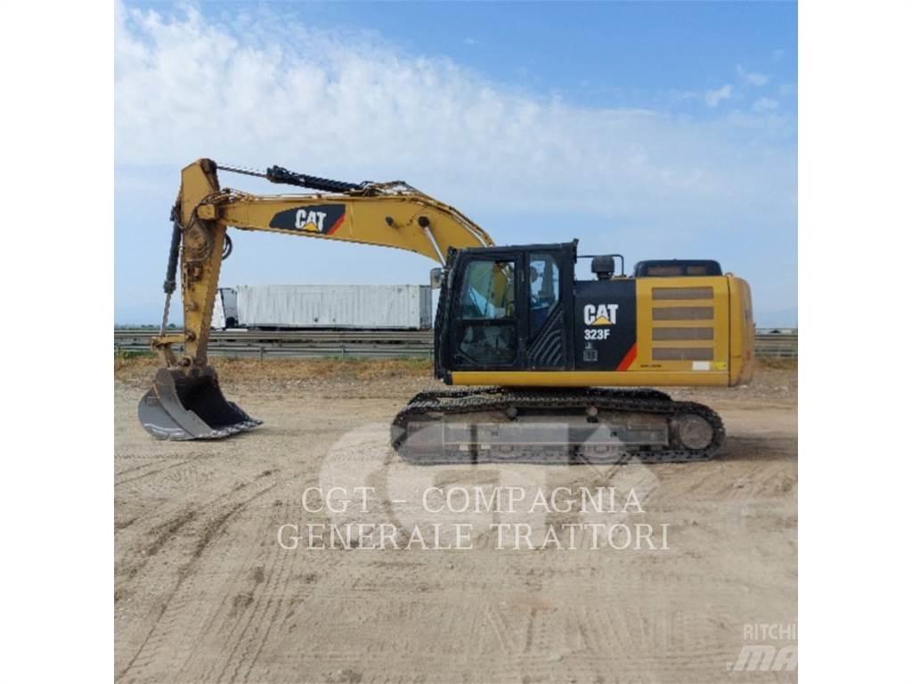 CAT 323F Pásová rýpadla