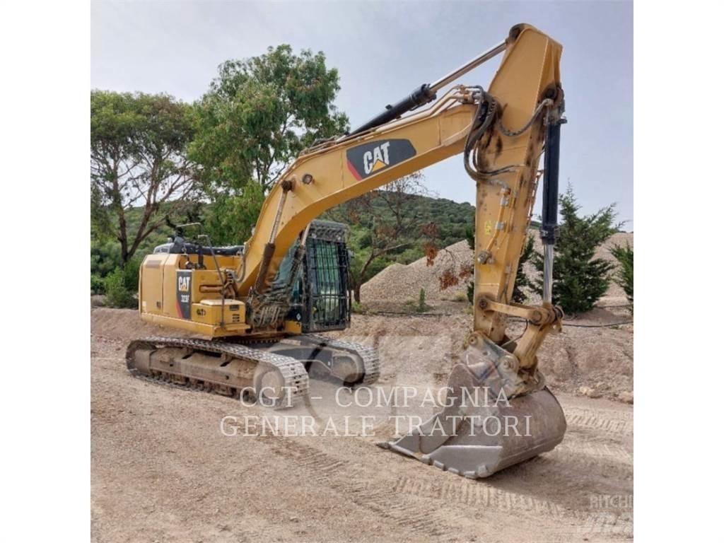 CAT 323F Pásová rýpadla