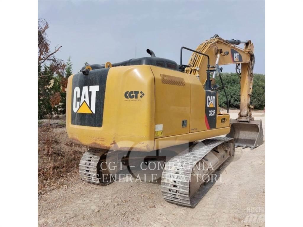 CAT 323F Pásová rýpadla