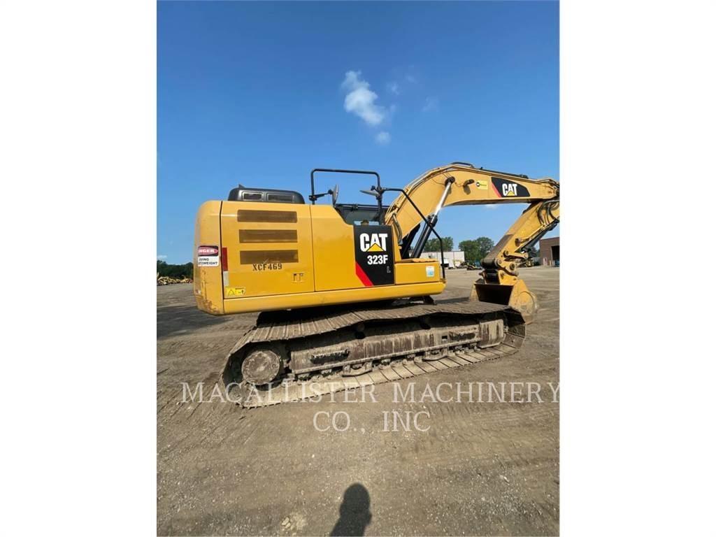 CAT 323FL Pásová rýpadla