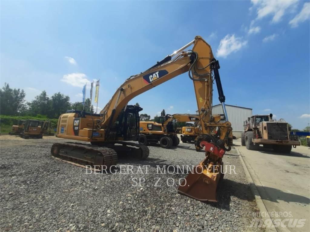 CAT 323FL Pásová rýpadla