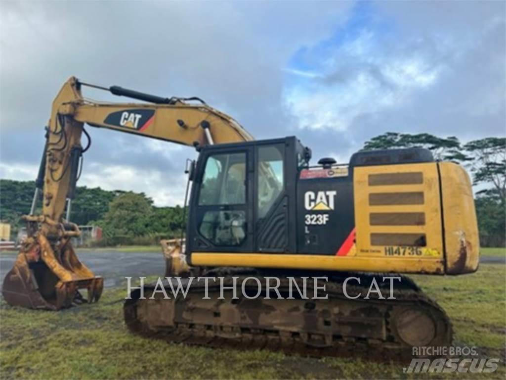 CAT 323FL Pásová rýpadla