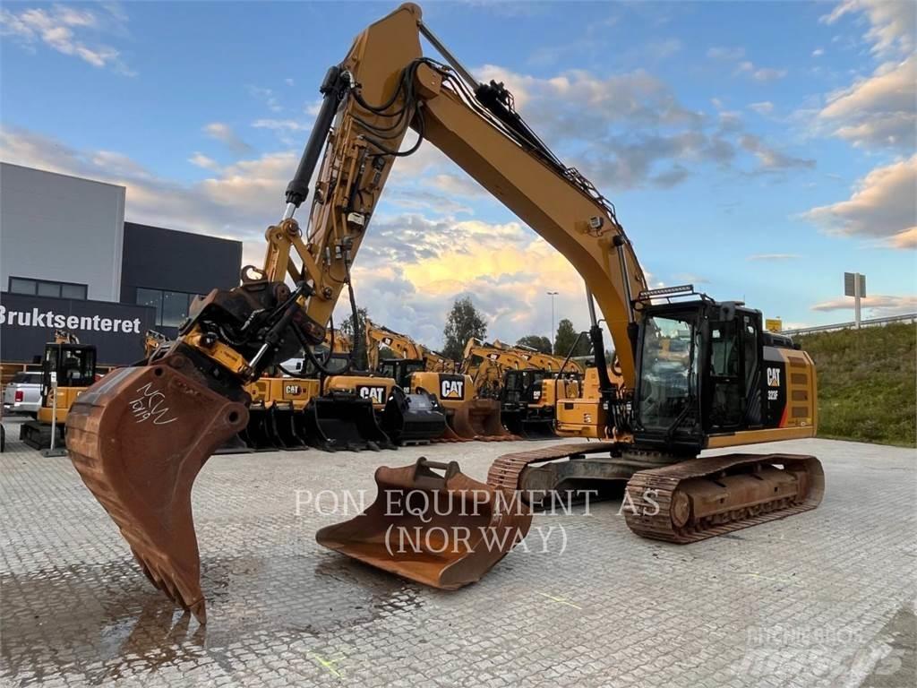 CAT 323FL Pásová rýpadla