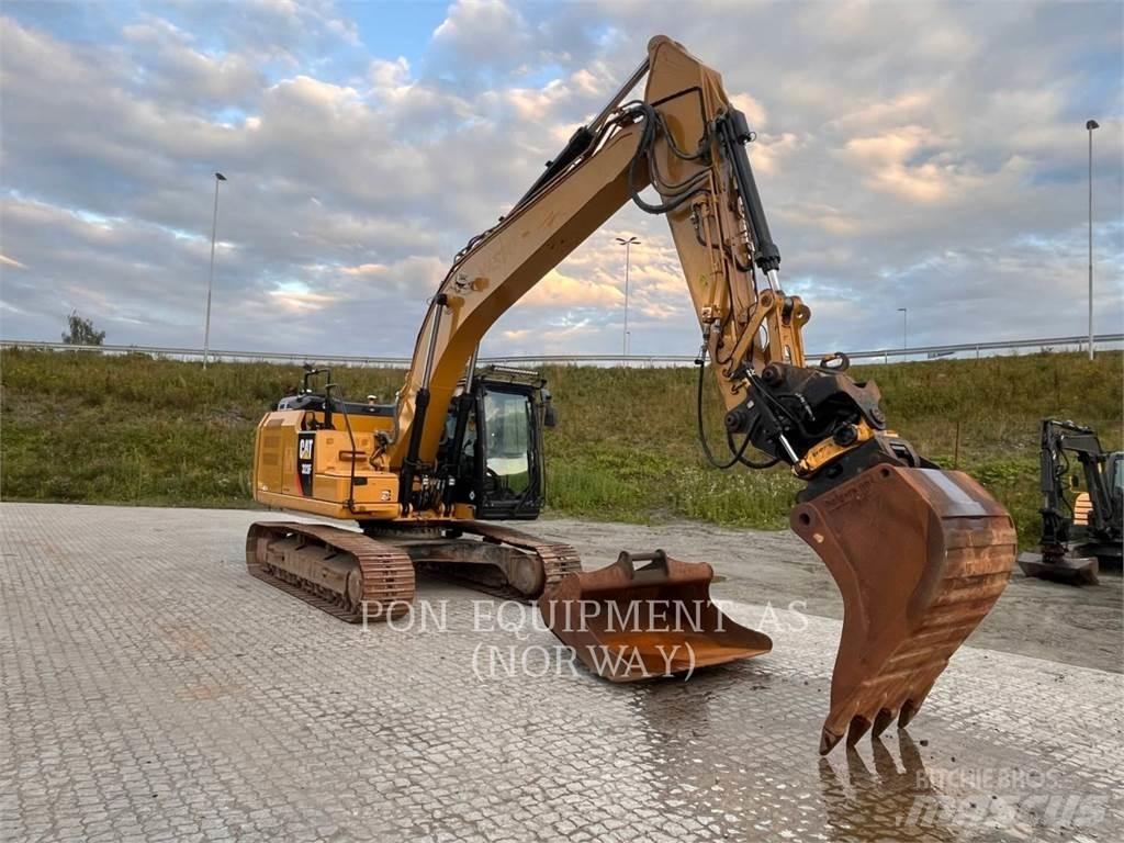 CAT 323FL Pásová rýpadla