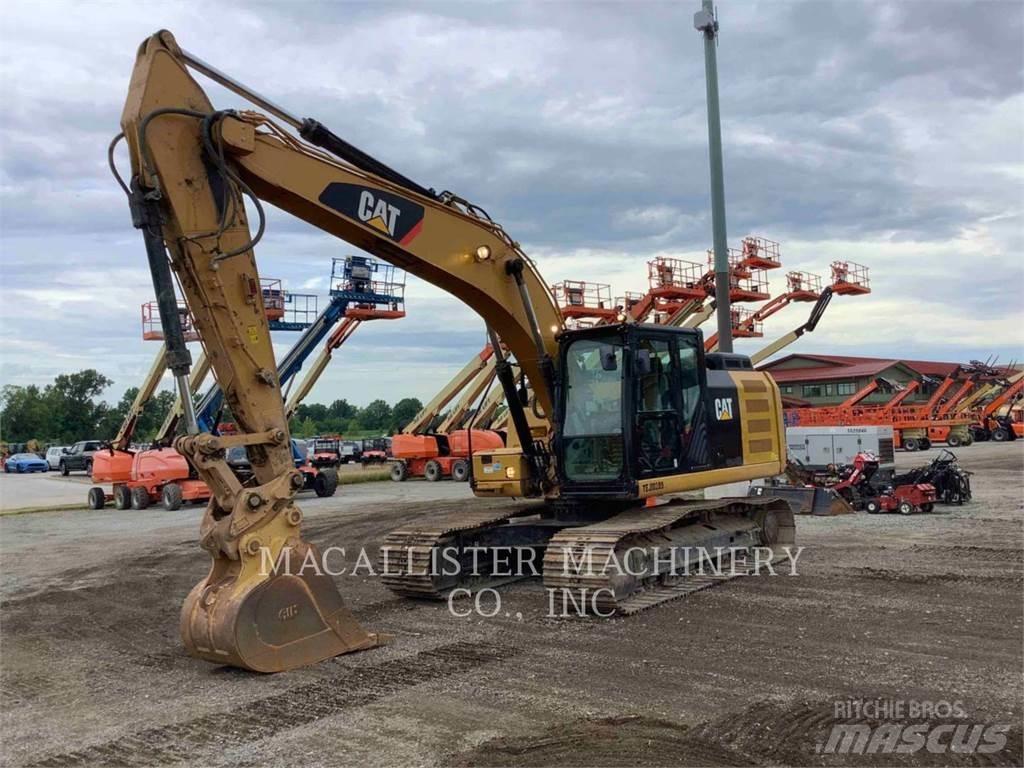 CAT 323FL Pásová rýpadla