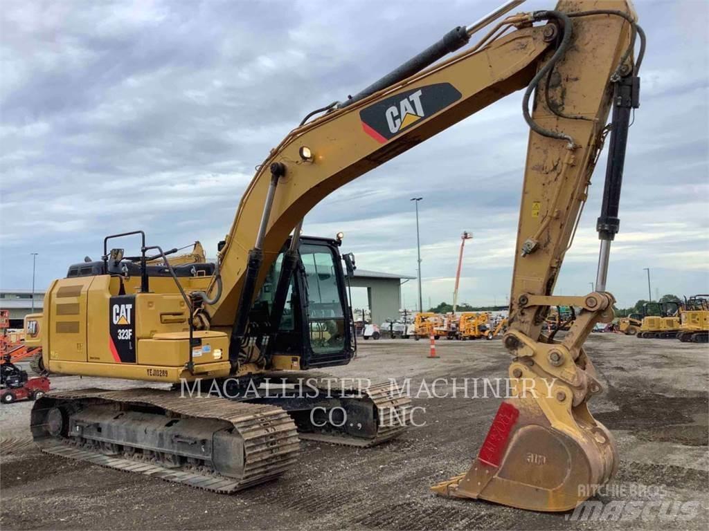 CAT 323FL Pásová rýpadla