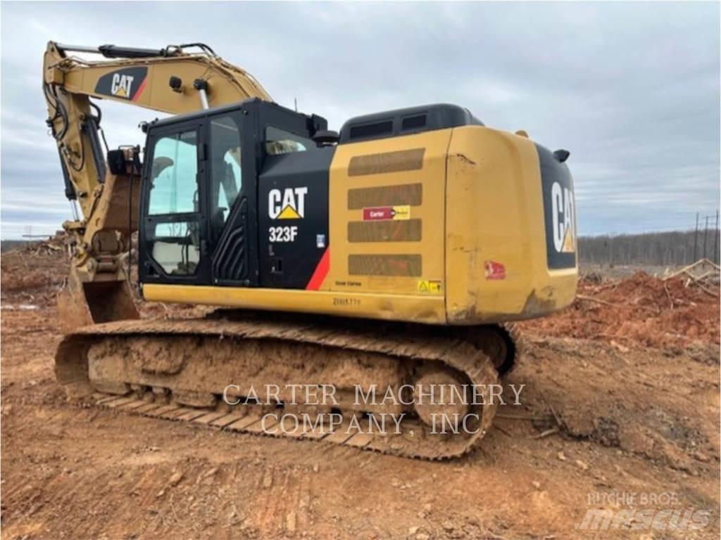 CAT 323FL Pásová rýpadla
