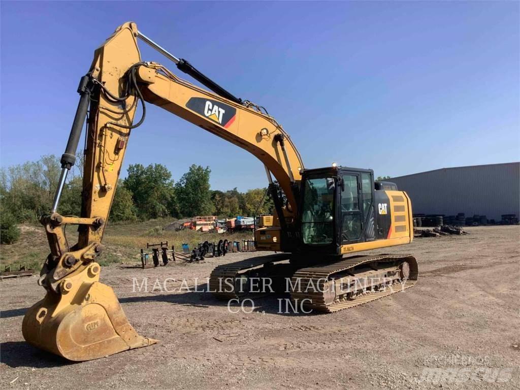 CAT 323FL Pásová rýpadla