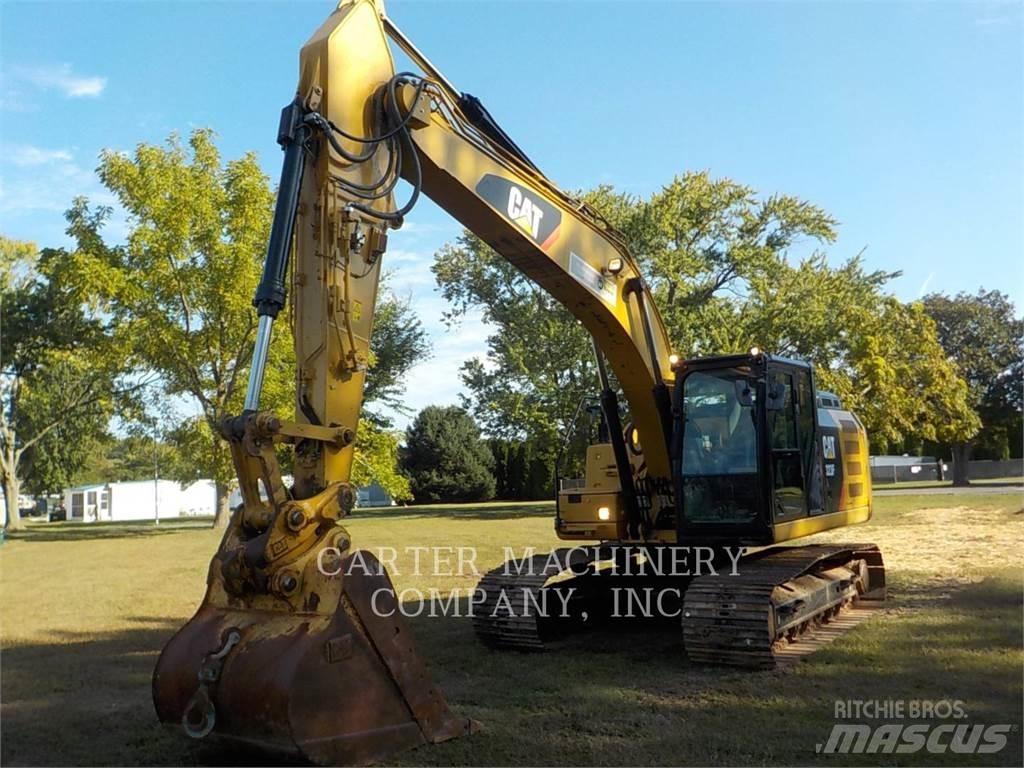 CAT 323FL Pásová rýpadla