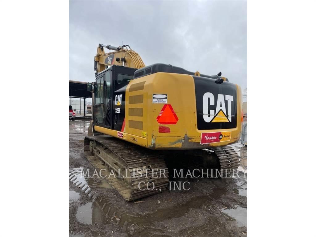 CAT 323FL Pásová rýpadla