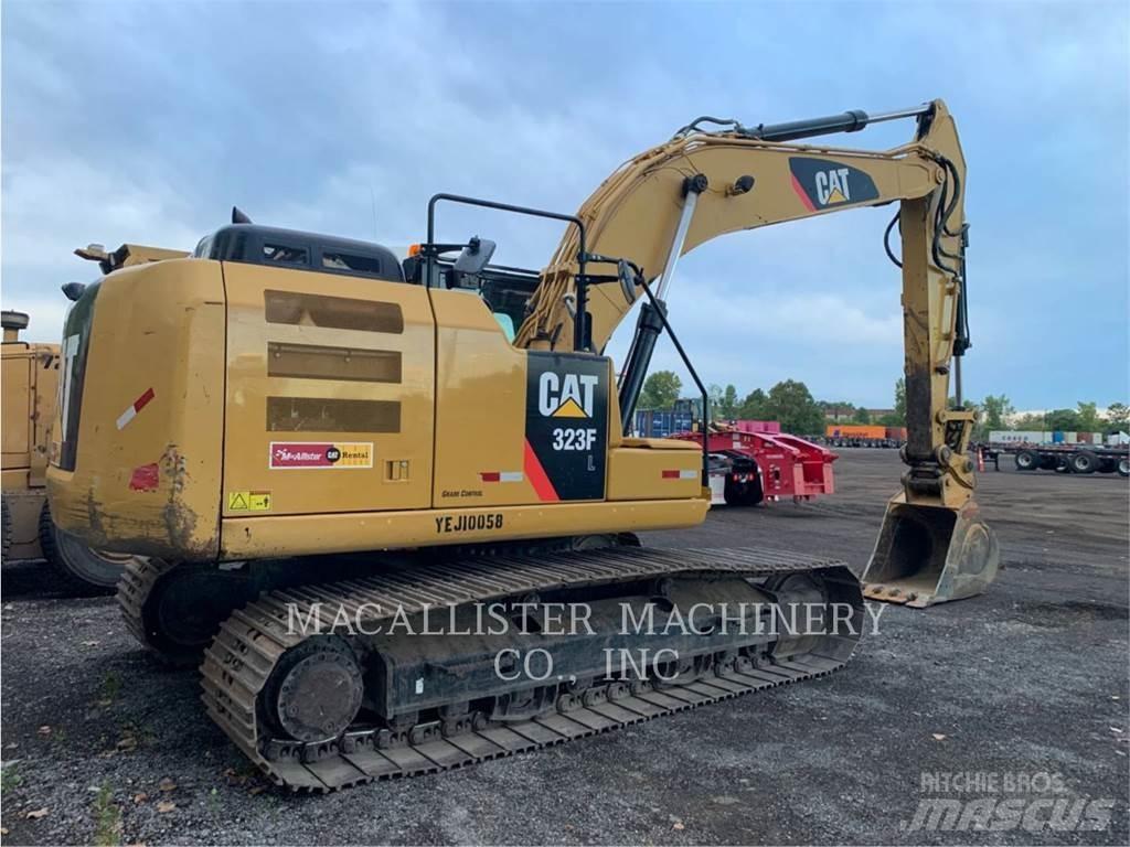 CAT 323FL Pásová rýpadla