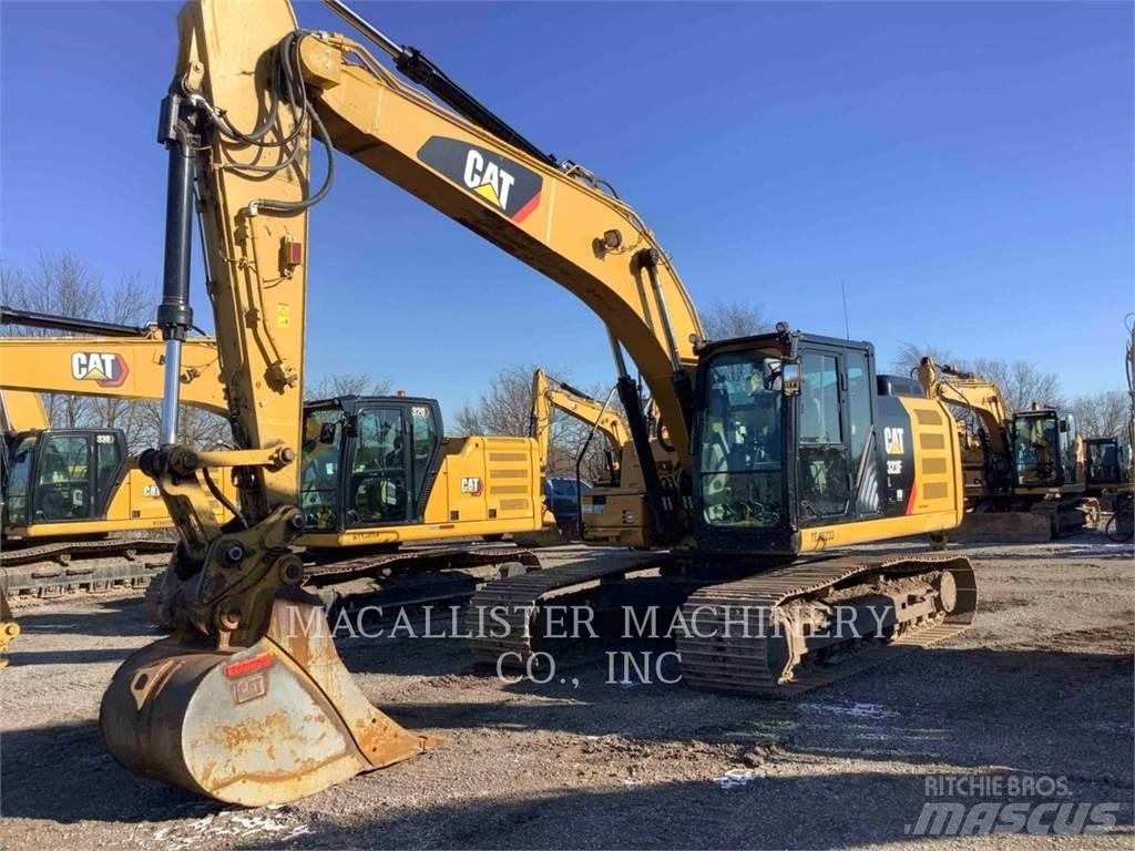 CAT 323FL Pásová rýpadla