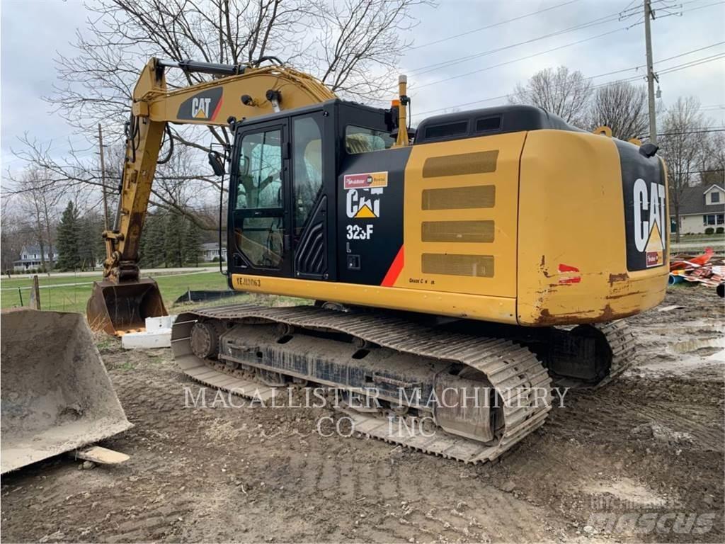 CAT 323FL Pásová rýpadla