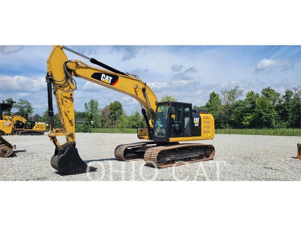 CAT 323FL TC Pásová rýpadla