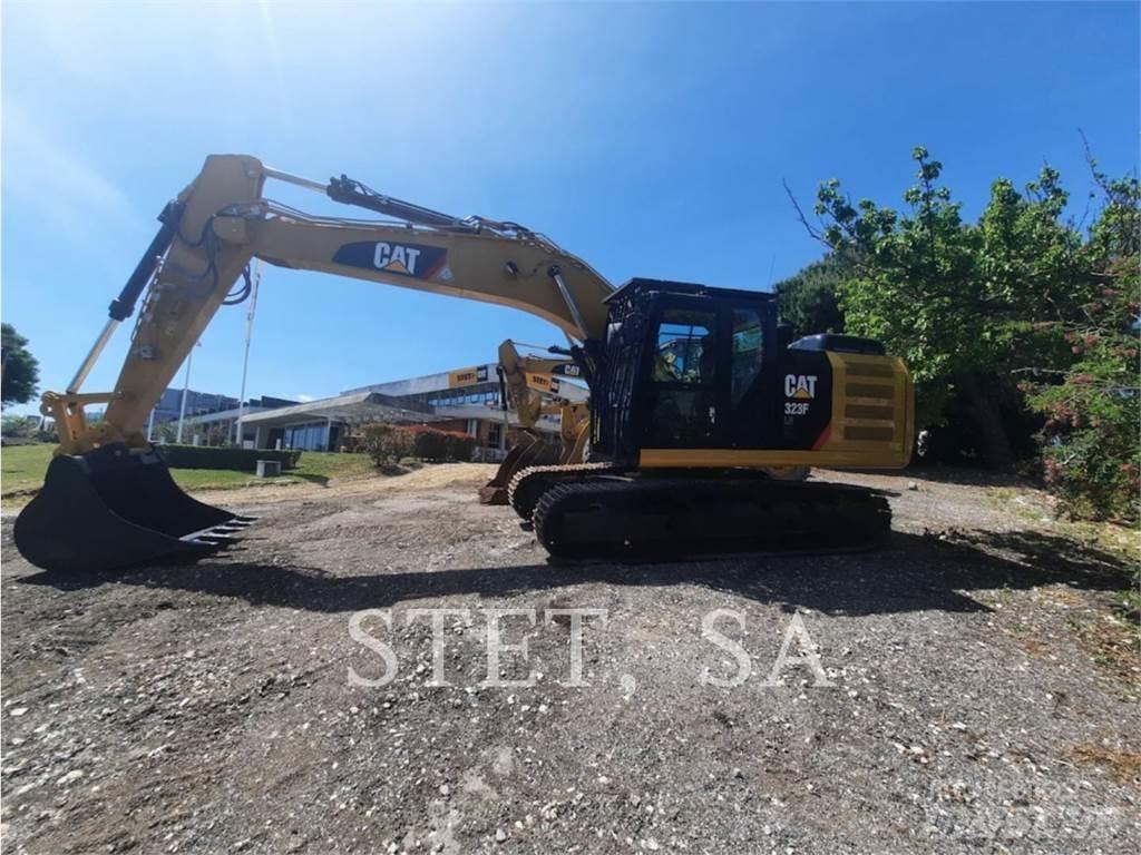 CAT 323FLN Pásová rýpadla