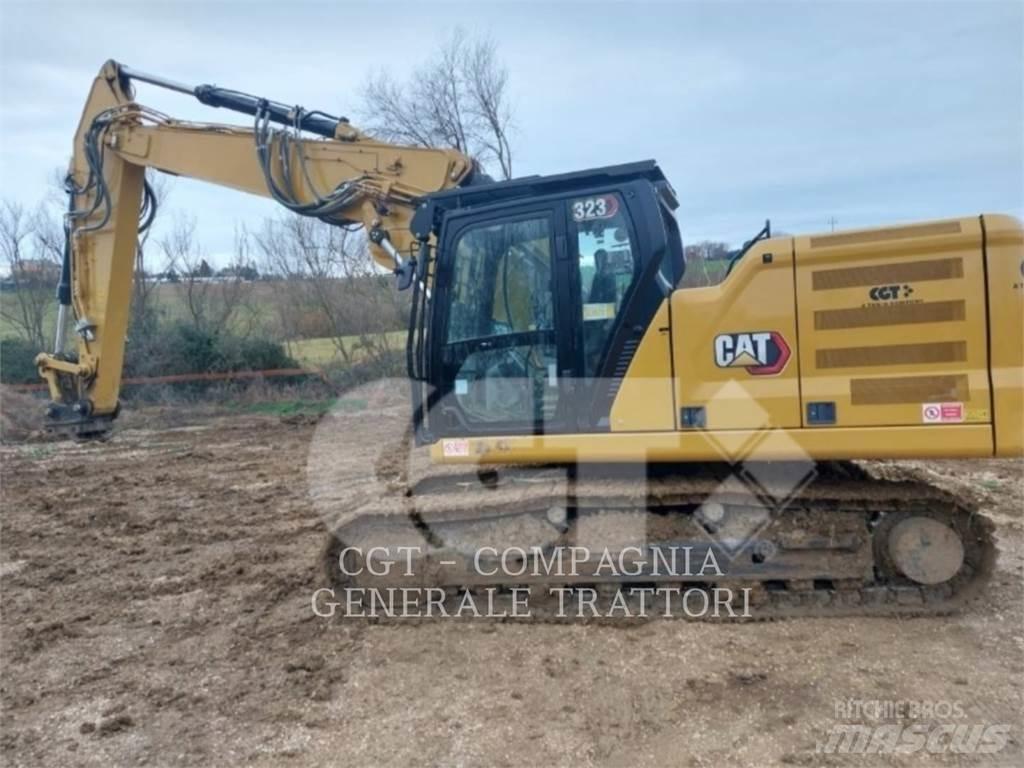 CAT 323LN Pásová rýpadla