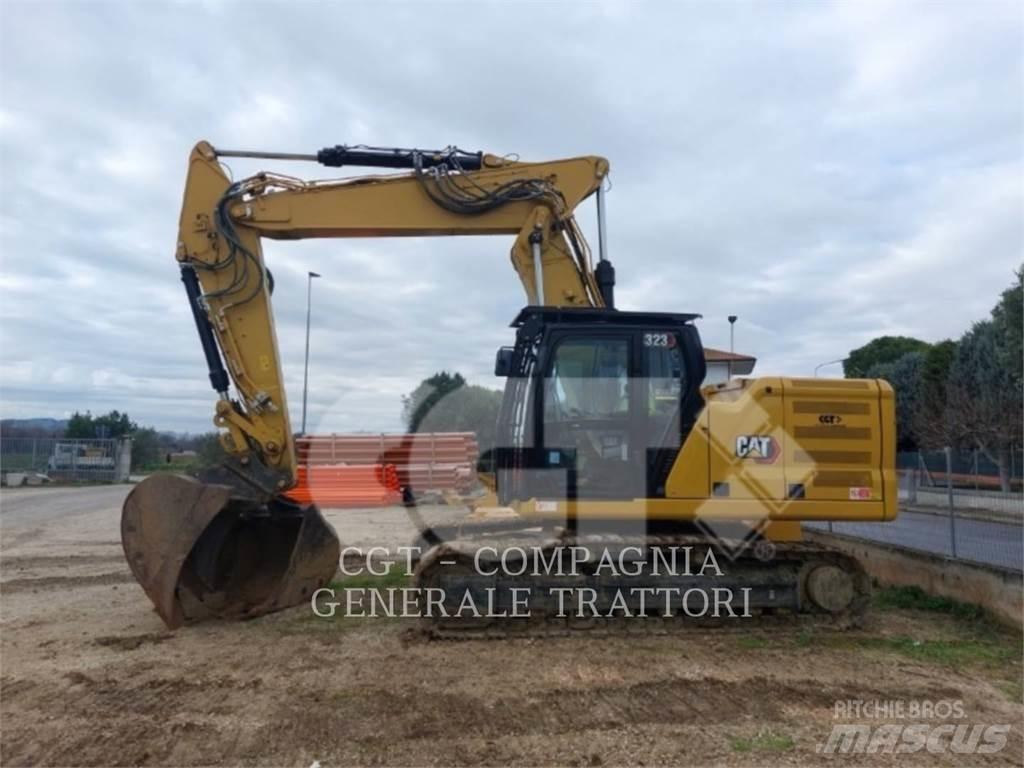 CAT 323LN Pásová rýpadla