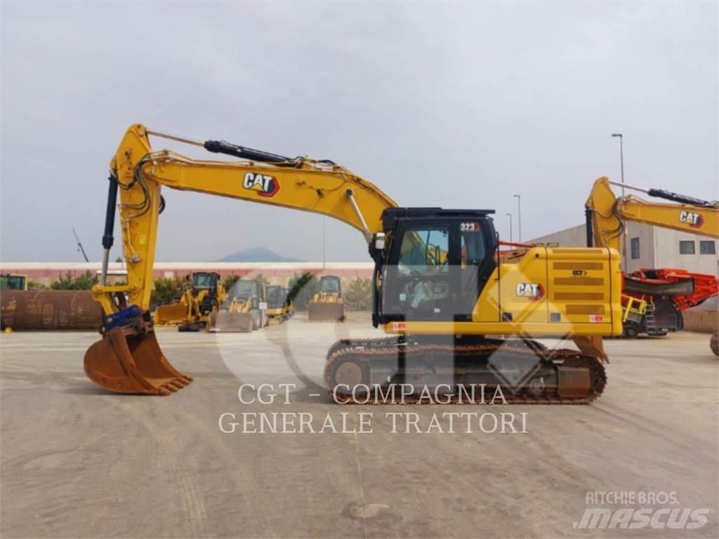 CAT 323LN Pásová rýpadla
