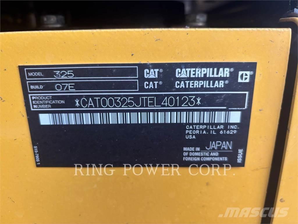 CAT 325 Pásová rýpadla