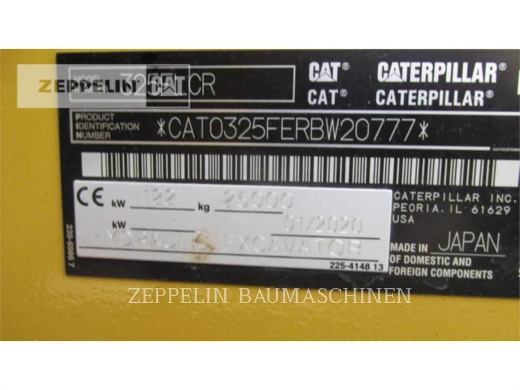 CAT 325FL Pásová rýpadla
