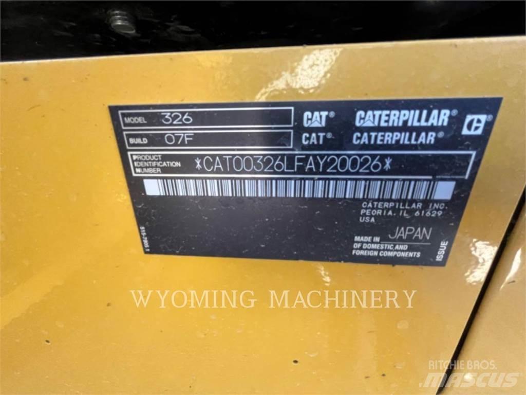 CAT 326 Pásová rýpadla