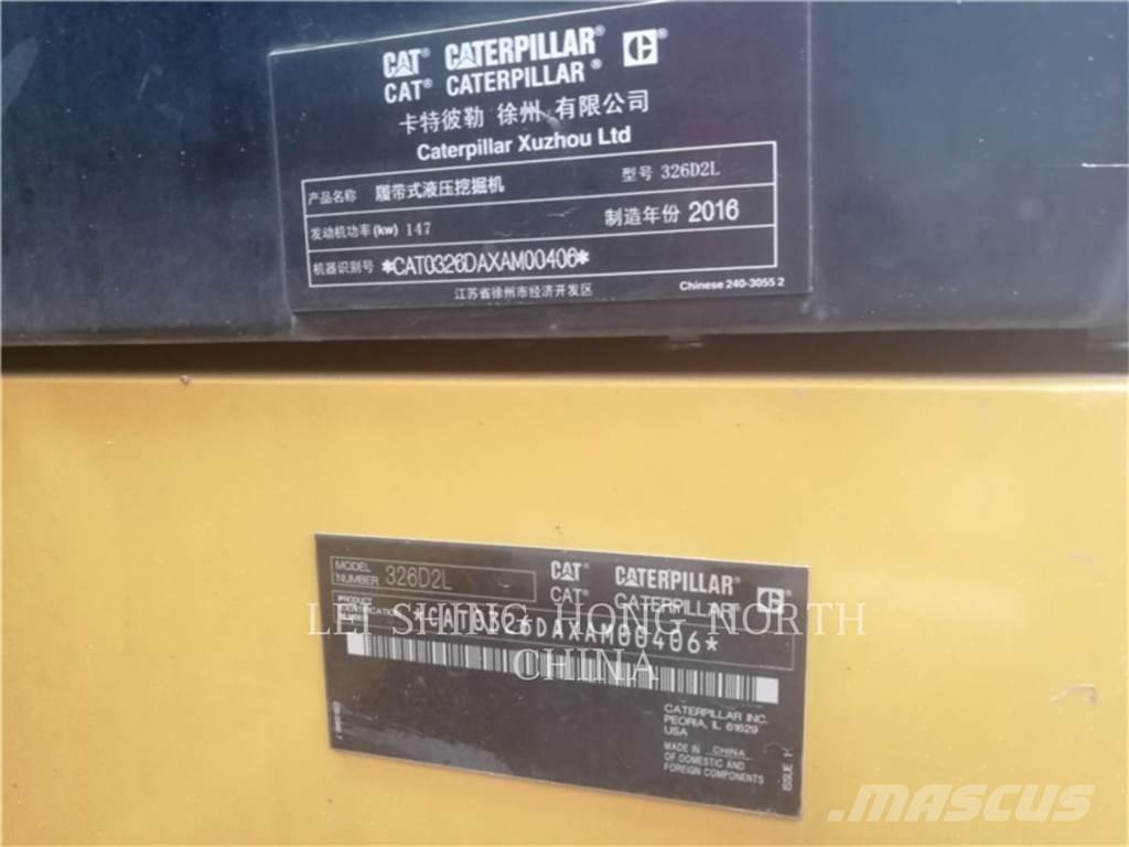 CAT 326D2L Pásová rýpadla